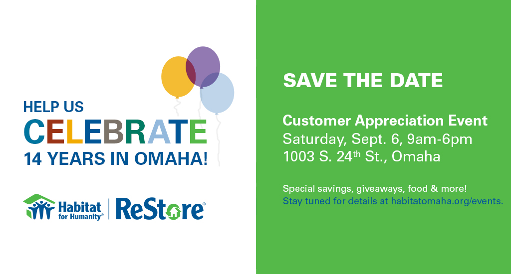 celebrate3 Omaha Habitat ReStore