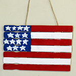 Paint Stick American Flag