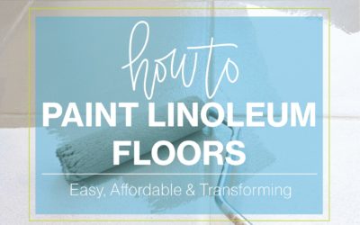 How To: Paint Linoleum Floors